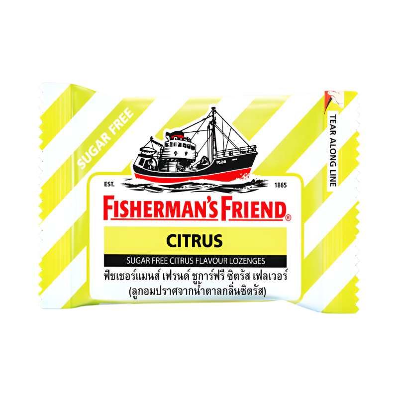 Fisherman’s Friend Sugar Free Citrus Flavour Lozenges 25g