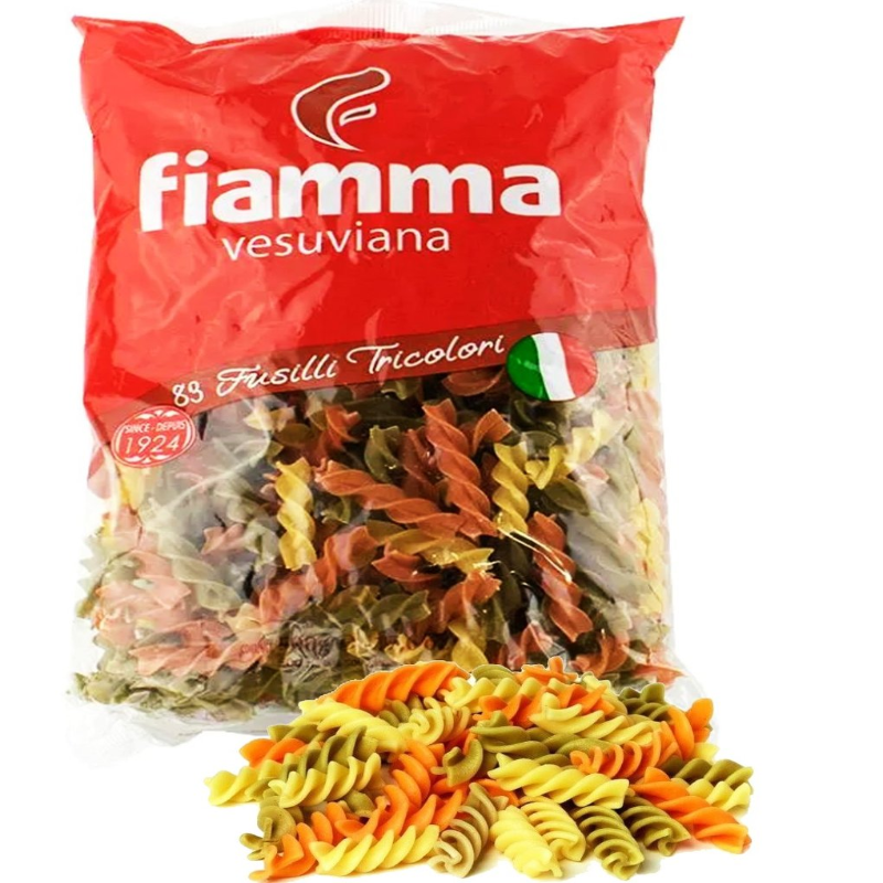Fiamma Vesuviana 83 Fusilli Tricolor 500g