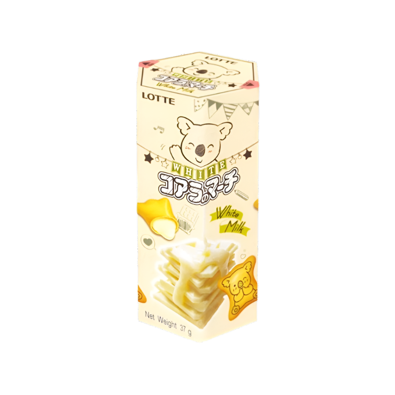 Lotte White Milk Cream and Cheese Biscuit 33g