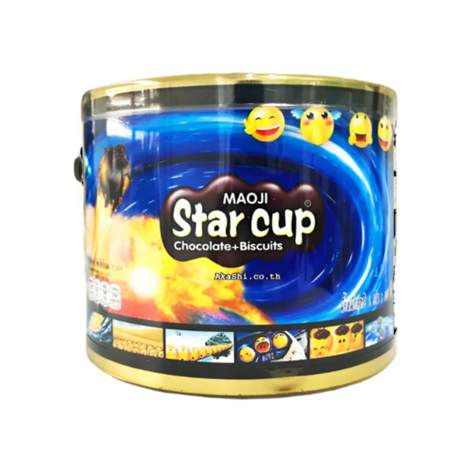 MAOJI Star Cup Chocolate Biscuits(100pcx5g)