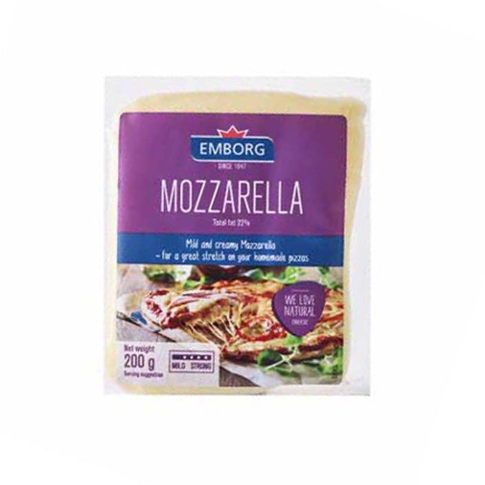 Emborg Mozzarella Cheese 200G