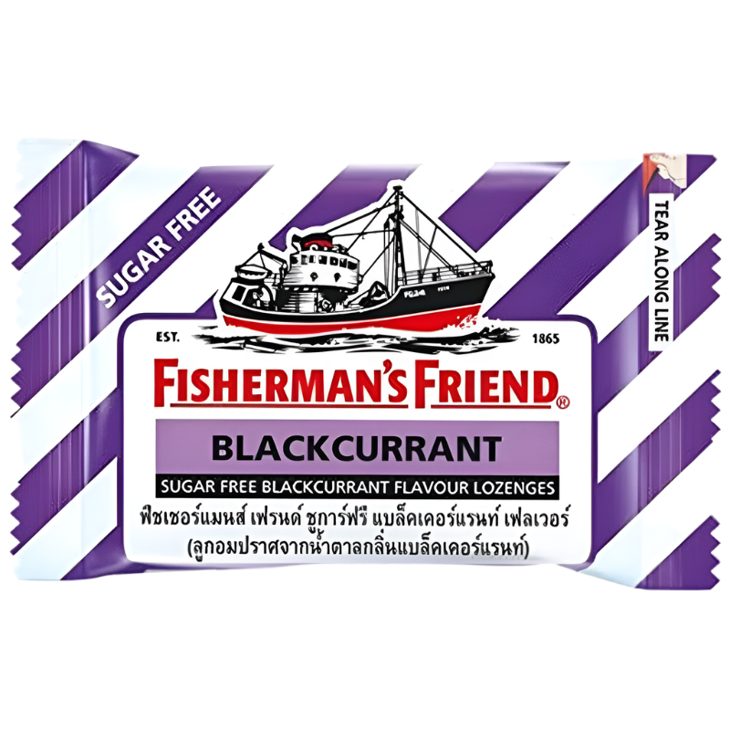 Fisherman’s Friend Sugar free Blackcurrant flavour Lozenges 25g