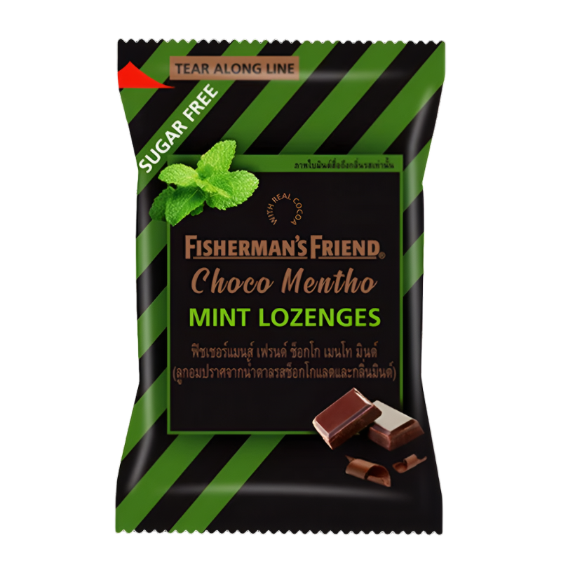 Fisherman’s Friend Choco Mentho Mint Lozenges 25g pack of 24 pieces