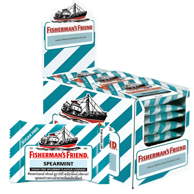 Fisherman’s Friend Sugar free Spearmint Flavour Lozenges 25g pack of 24 pieces