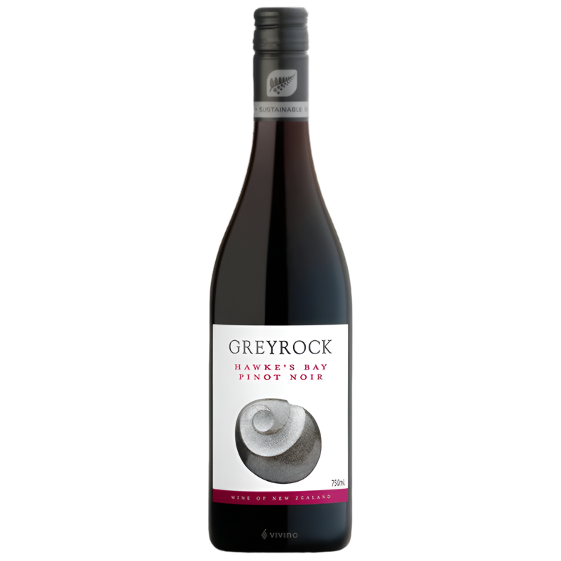 ວາຍ GREYROCK PINOT NOIR,Hawke's Bay 750 ml