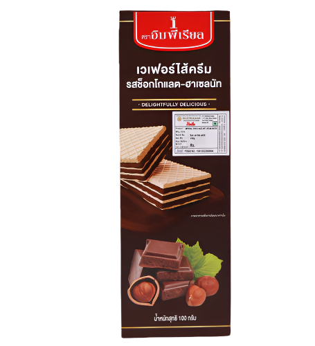 IMPERIAL Chocolate-Hazelnut Wafers 100g