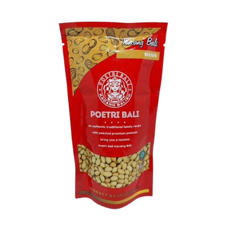 Poetri Bali Kacang Bali Manis 75g | Sweet and Crunchy Indonesian Delight!