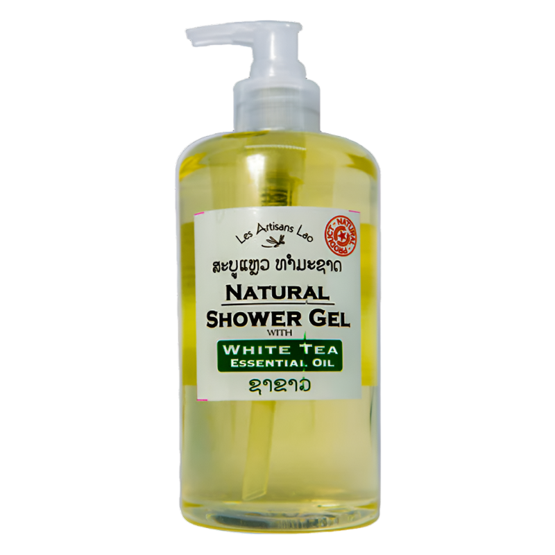 Les Artisans Lao Natural Shower Gel with White Tea Essential Oil 500ml