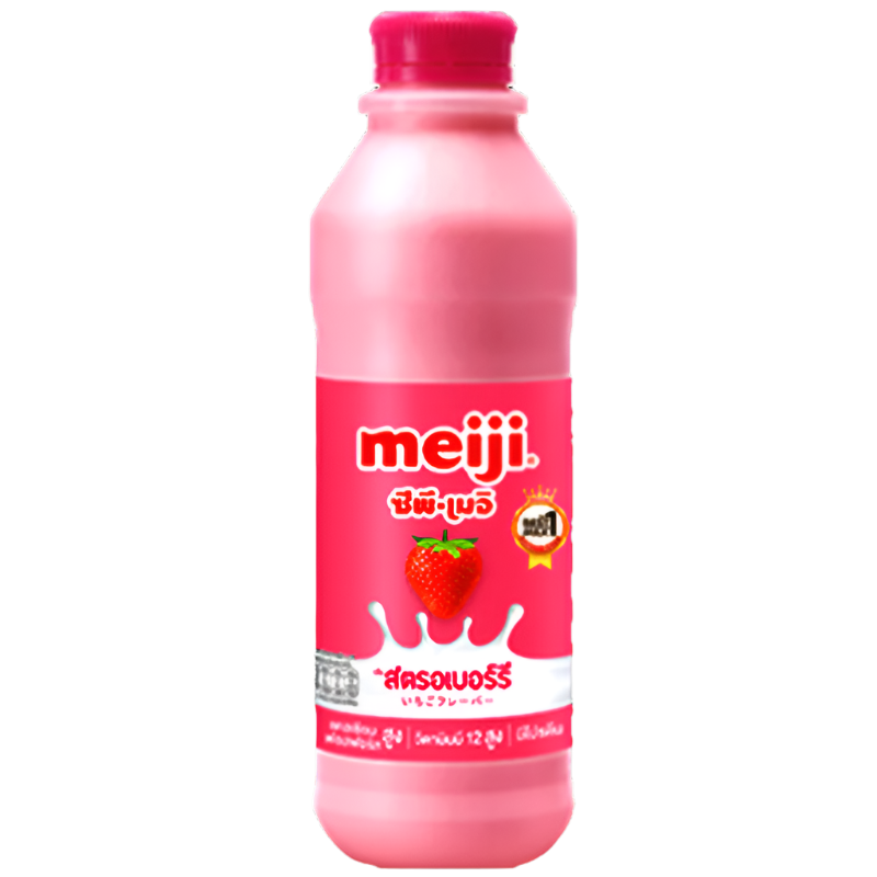 Meiji Pasteurized Strawberry Flavoured Milk 830ml