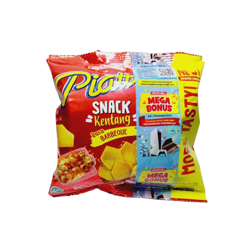 Piattos Snack kentang Rasa BBQ 15g
