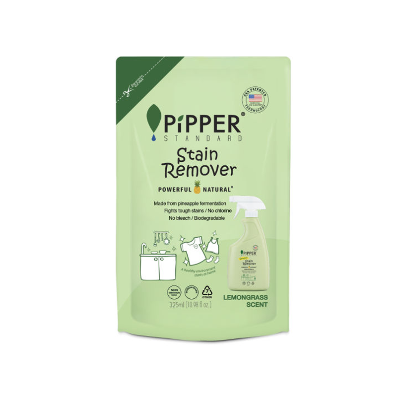 Pipper Standard Stain Remover Lemongrass Scent (Refill) 325ml