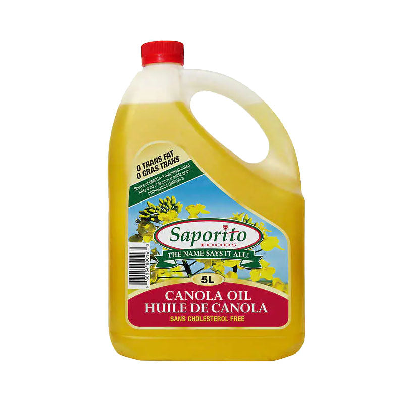 Saporito Canola Oil, 5 L Costco