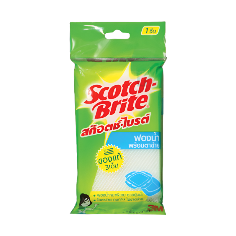 Scotch Brite Sponge with Net