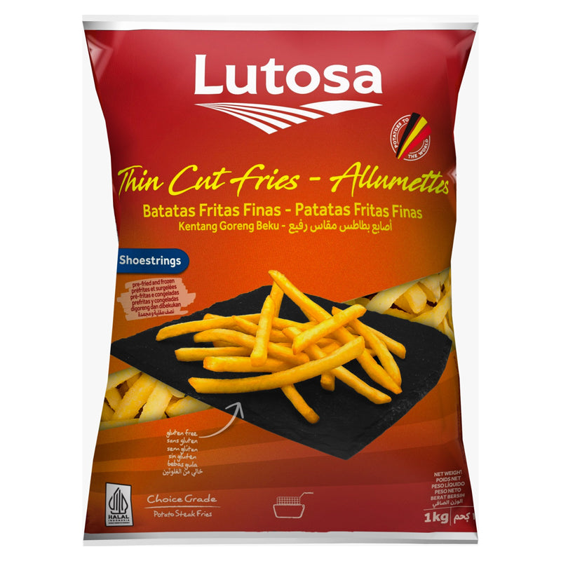 Thin Cut Fries 7/7mm 1kg