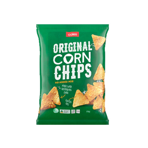Coles Corn Chips Original 175g