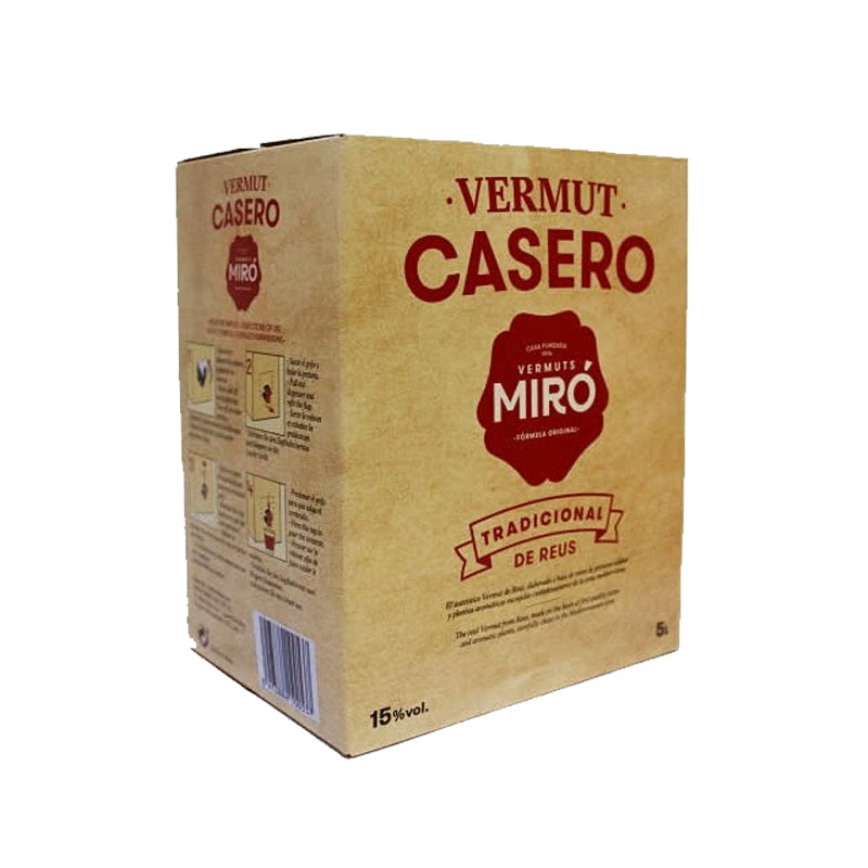 VERMOUTH CASERO MIRO 5L