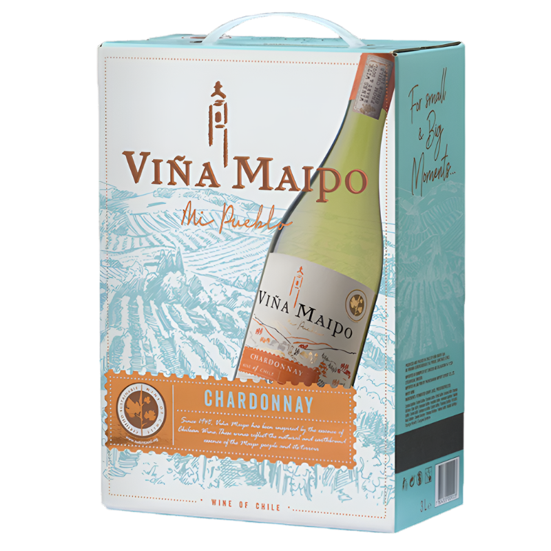 ວາຍ VINA MAIPO CHARDONNAY,Central Valley CHARDONNAY,Central Valley 750 ml