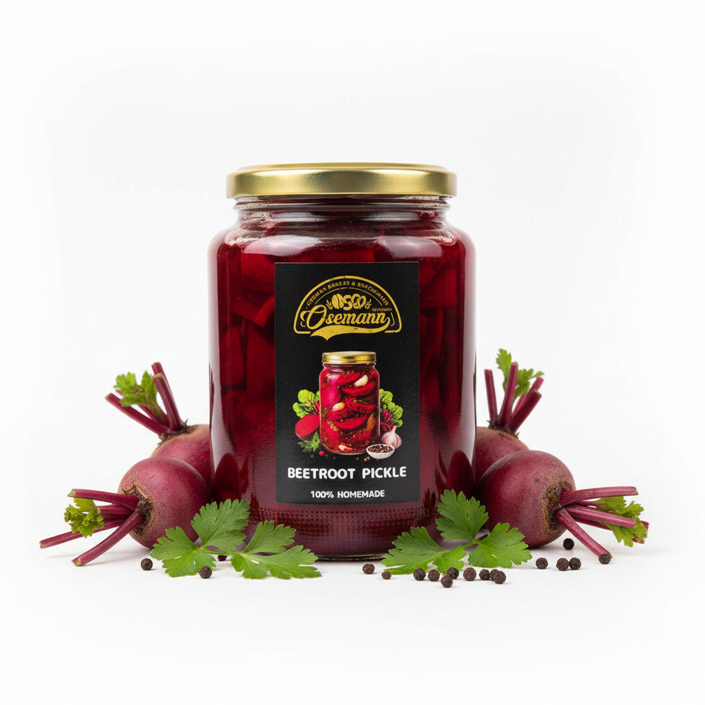 BeetRoot Pickle Homemade 100% 750ml – Naturally Fermented Beetroot