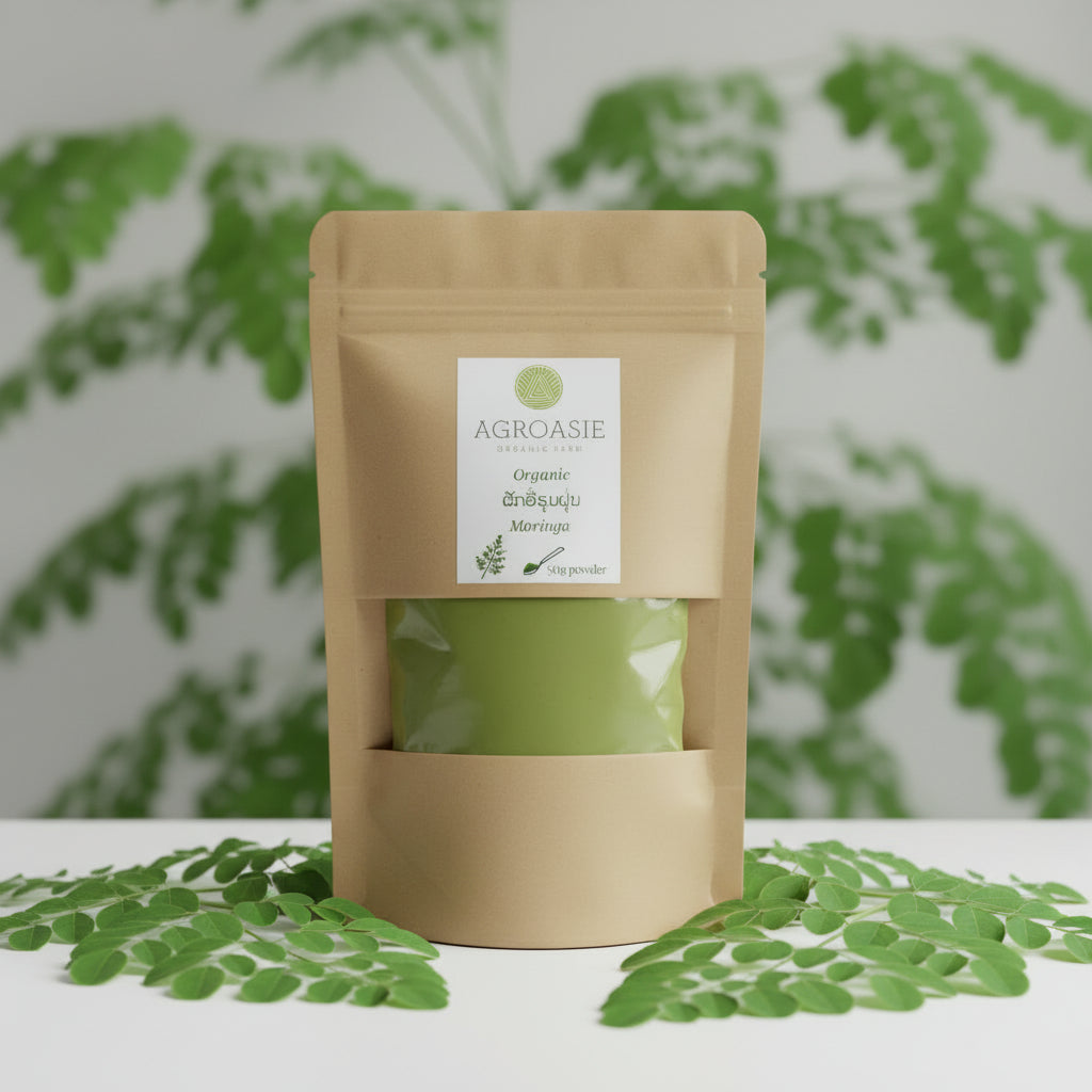 Moringa – Pure Herbal Tea Sachets by Agroasie (20 Sachets)