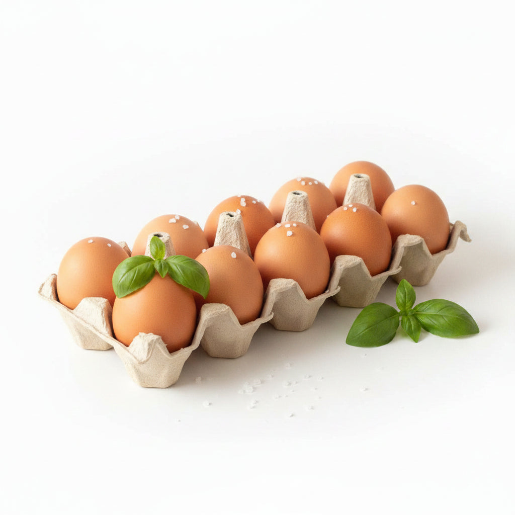 Organic Eggs – Farm Fresh Free-Range by Agroasie (12 pcs)