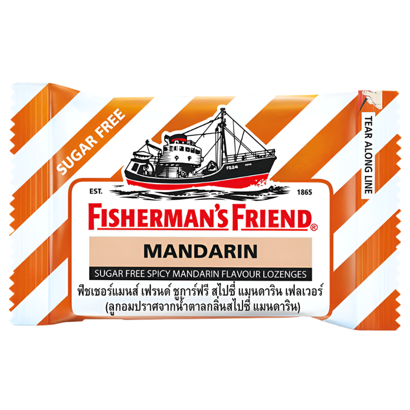 Fisherman’s Friend Sugar free Spicy Mandarin Flavour Lozenges 25g