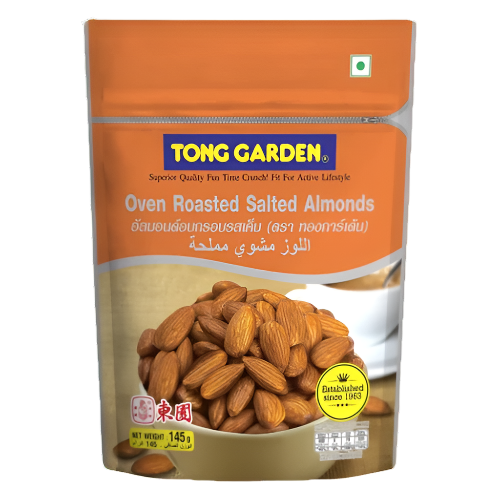 Tong Garden OVEN ROASTED SALTED ALMONDS 145G