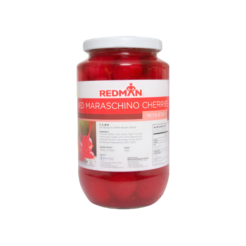 REDMAN RED MARASCHINO CHERRIES 320g