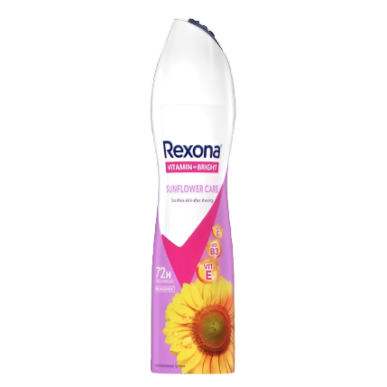 REXONA Women Vitamin + Bright Sunflower Care Anti-Perspirant Deodorant Spray 135ml