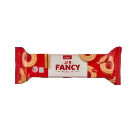 Coles Biscuits Fancy Jam 140g