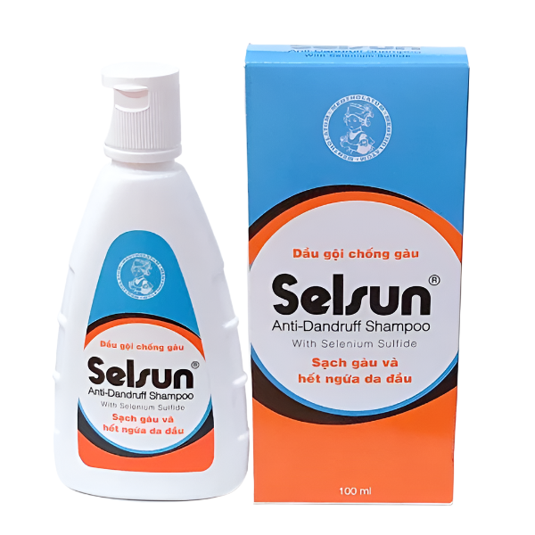 Selsun Anti-Dandruff Shampoo Rohto Mentholatum Selenium Sulfide 50ml