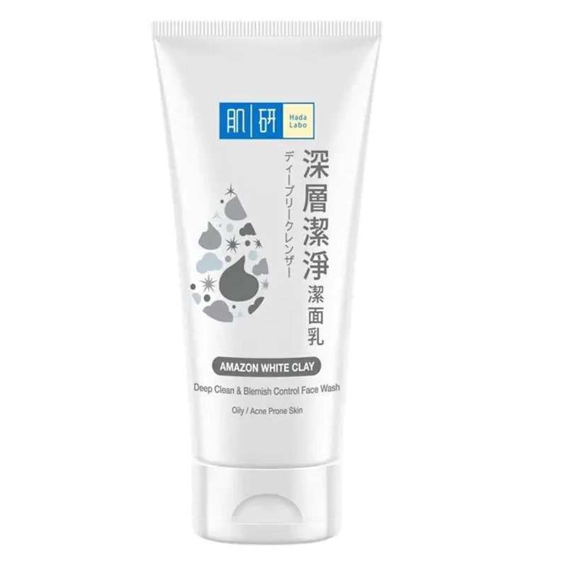 Hada Labo Amazon White Deep Clean and Pimple Control Face Wash 100g