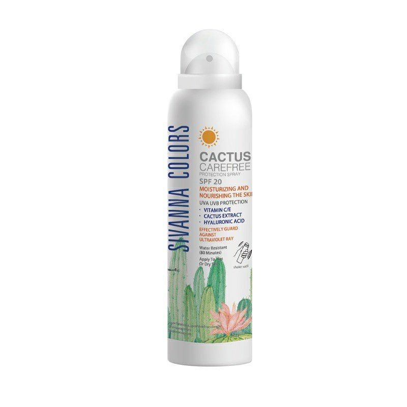 Sivanna Colors Cactus Carefree Protection Spray SPF20+++ 150ml