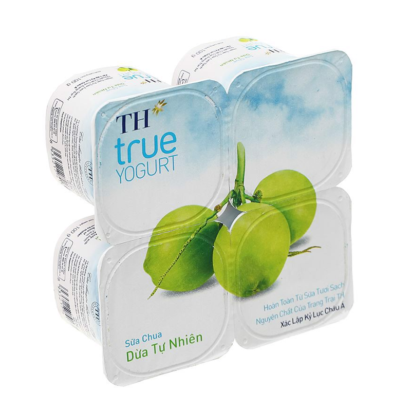 TH True Yogurt coconut 100gx4pcs