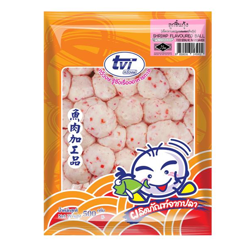 TVI FROZEN SHRIMP FLAVORED Ball 500g
