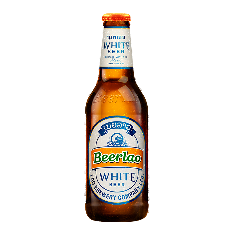 Beerlao White 330ml bottle CHILLED