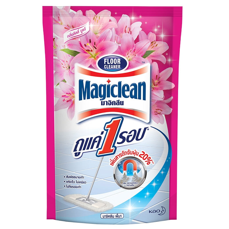 Magiclean Floor Cleaner Lily Bouquet 750ml (pink color)