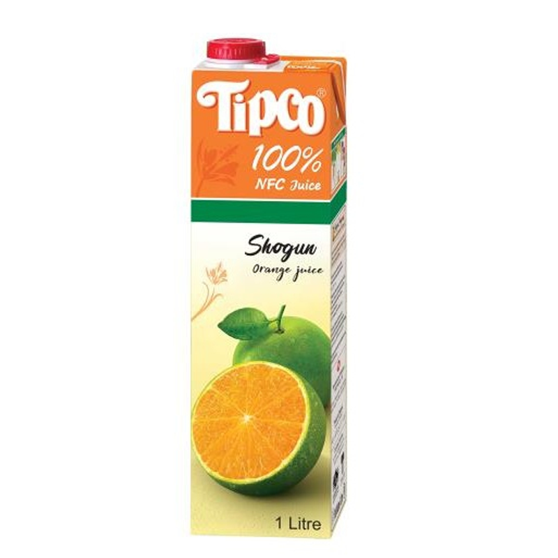 Mart Tipco shogun orange juice 1L