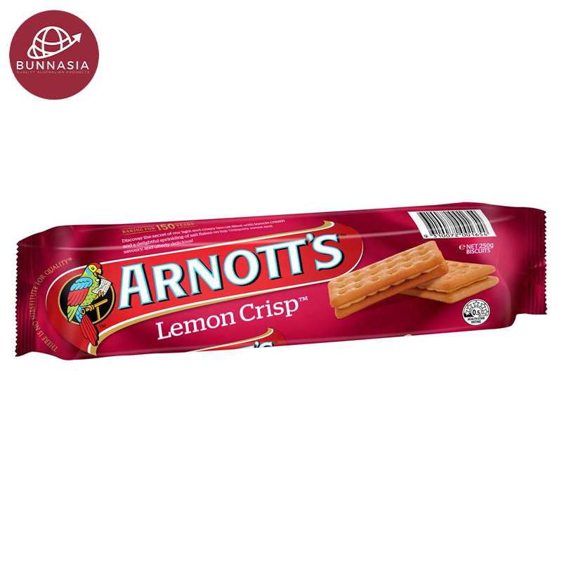 Arnott's Lemon Crisp Cream Biscuits 250g