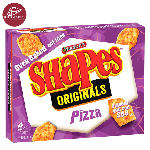 Arnott's Shapes Originals Pizza Flavor 190g