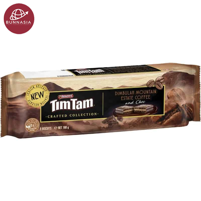 Arnott's Tim Tam Dimbulah Mountain Estate Coffee & Choc 160g