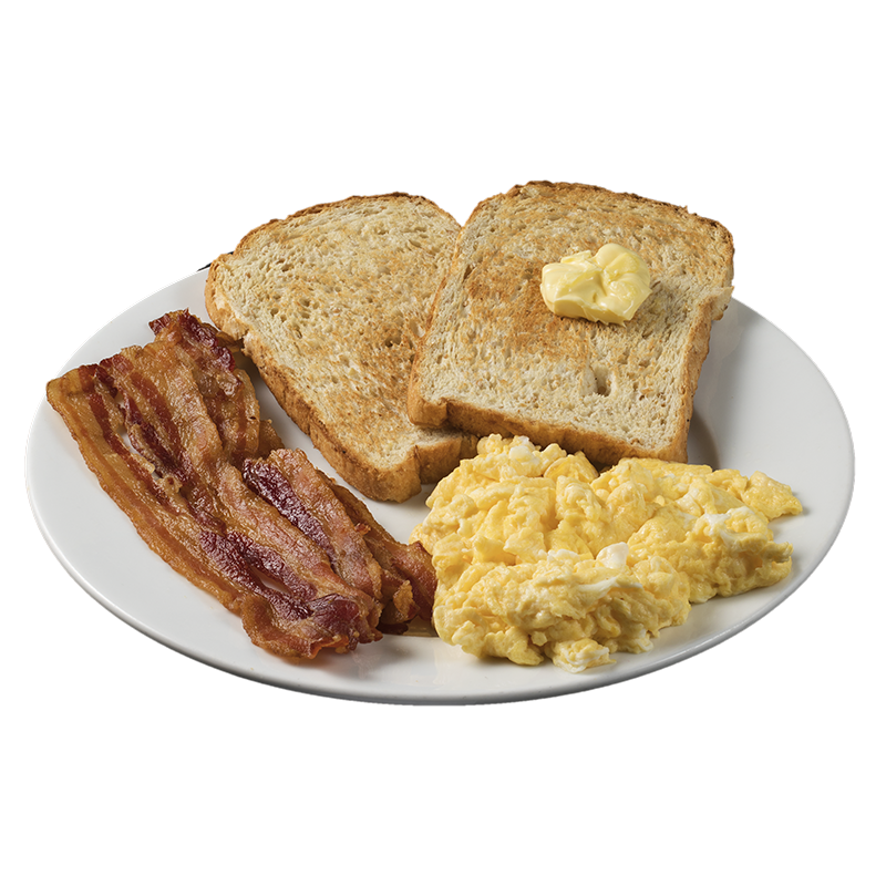 BACON, EGGS, TOAST
