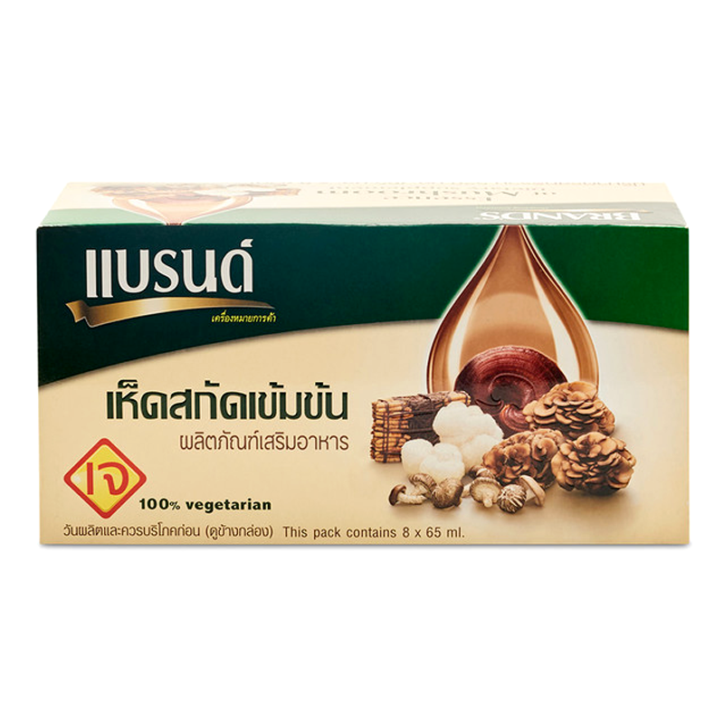Brand's Essence of Mushroom 65ml Pack of 8Bottles