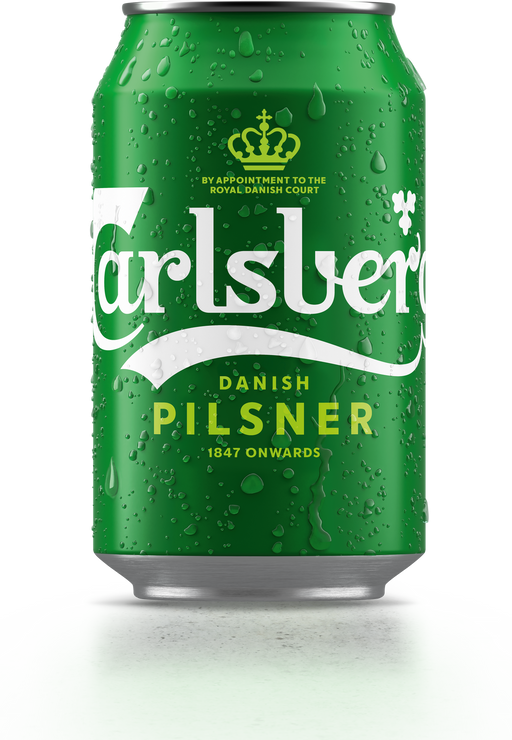 Carlsberg 330ml can CHILLED