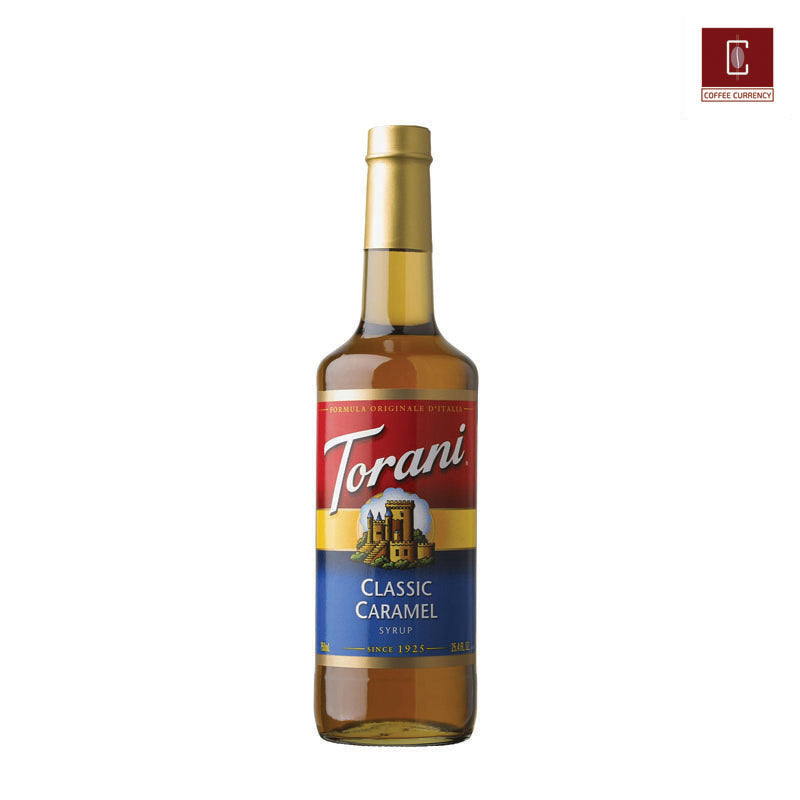 Classic caramel Torani Syrup, 750ml