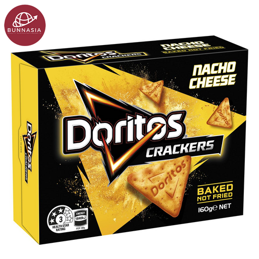 Doritos Crackers Nacho Cheese Flavour 160g