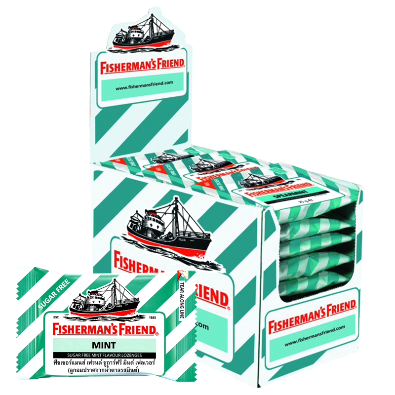 Fisherman’s Friend Sugar free Mint Flavour Lozenges 25g pack of 24 pieces
