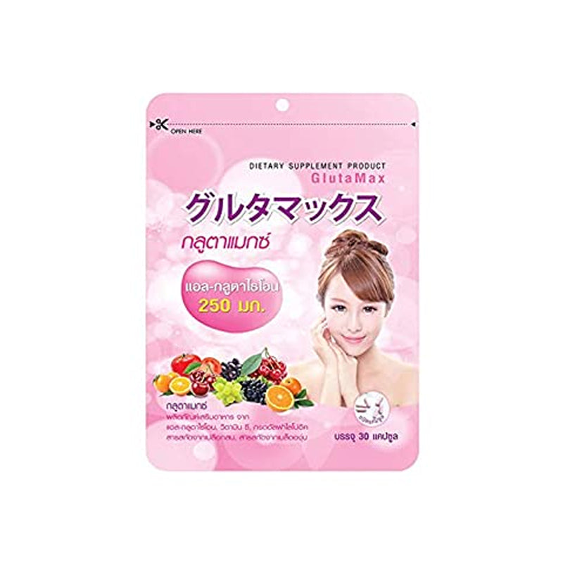 ຜະລິດຕະພັນເສີມອາຫານ Glutamax + Berry 250mg (30 Capsules)
