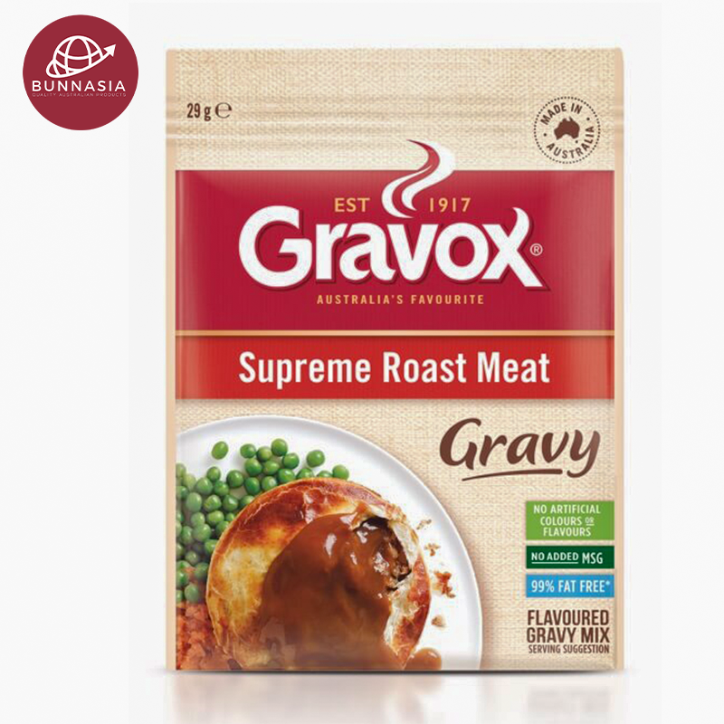 Gravox Supreme Roast Meat Gravy Mix Flavored 29g