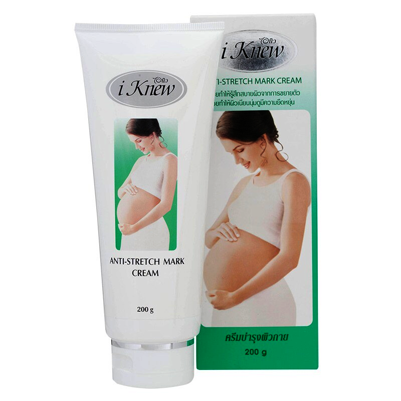 IKnew Anti-stretch Mark Cream ຂະໜາດ 200g