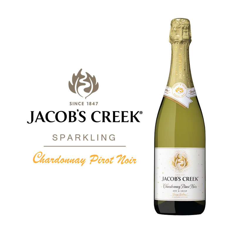 Jacob's Creek Sparkling Chardonnay Pinot Noir 750ml – Shopping-D